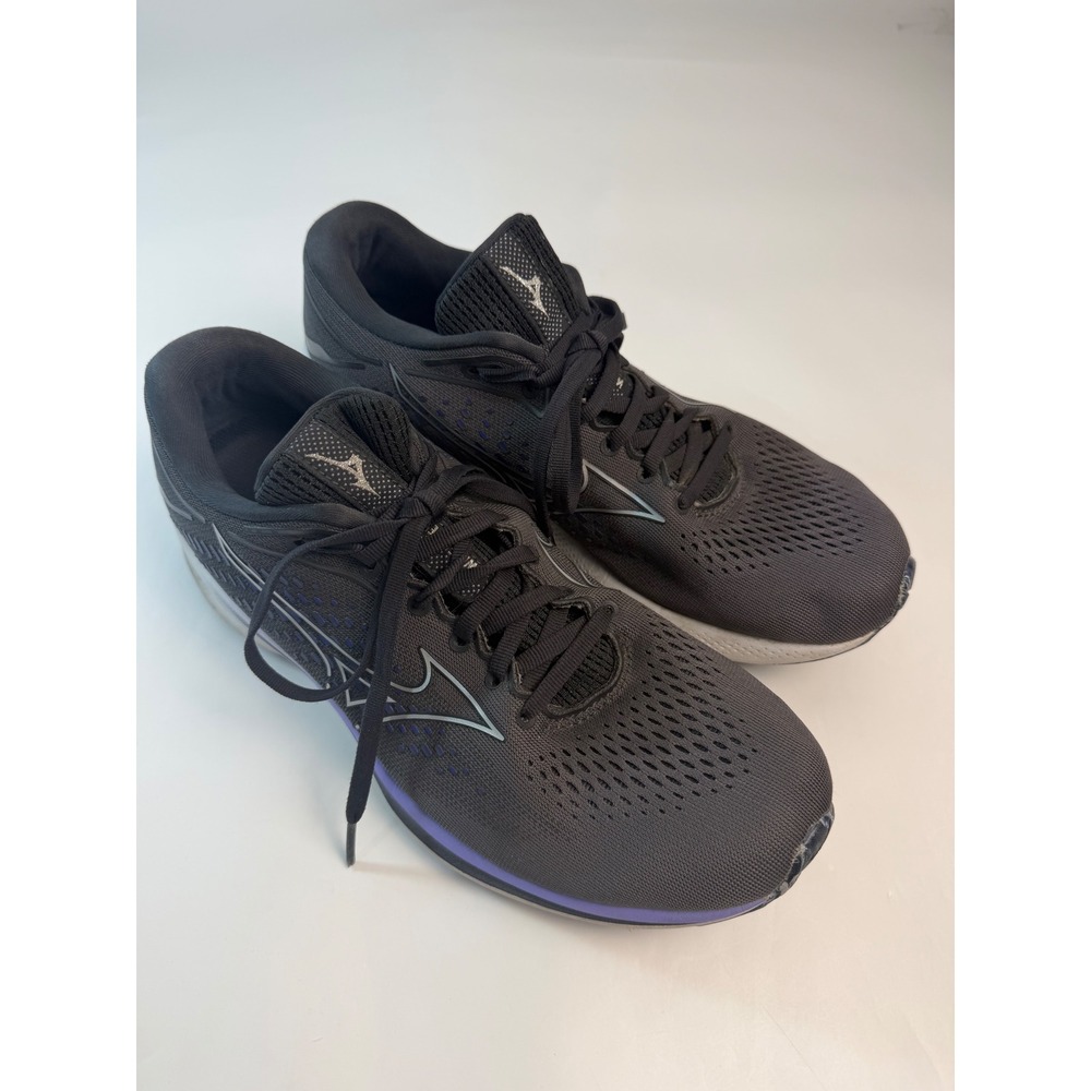 Mizuno Wave Rider 25 Womens Running Shoes Grey Purple J1GD210393 Size 9.5